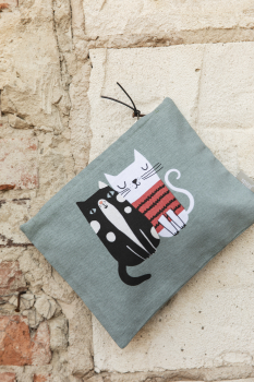 Preview: Spira of Sweden Kosmetiktäschchen "Doris und Sally"